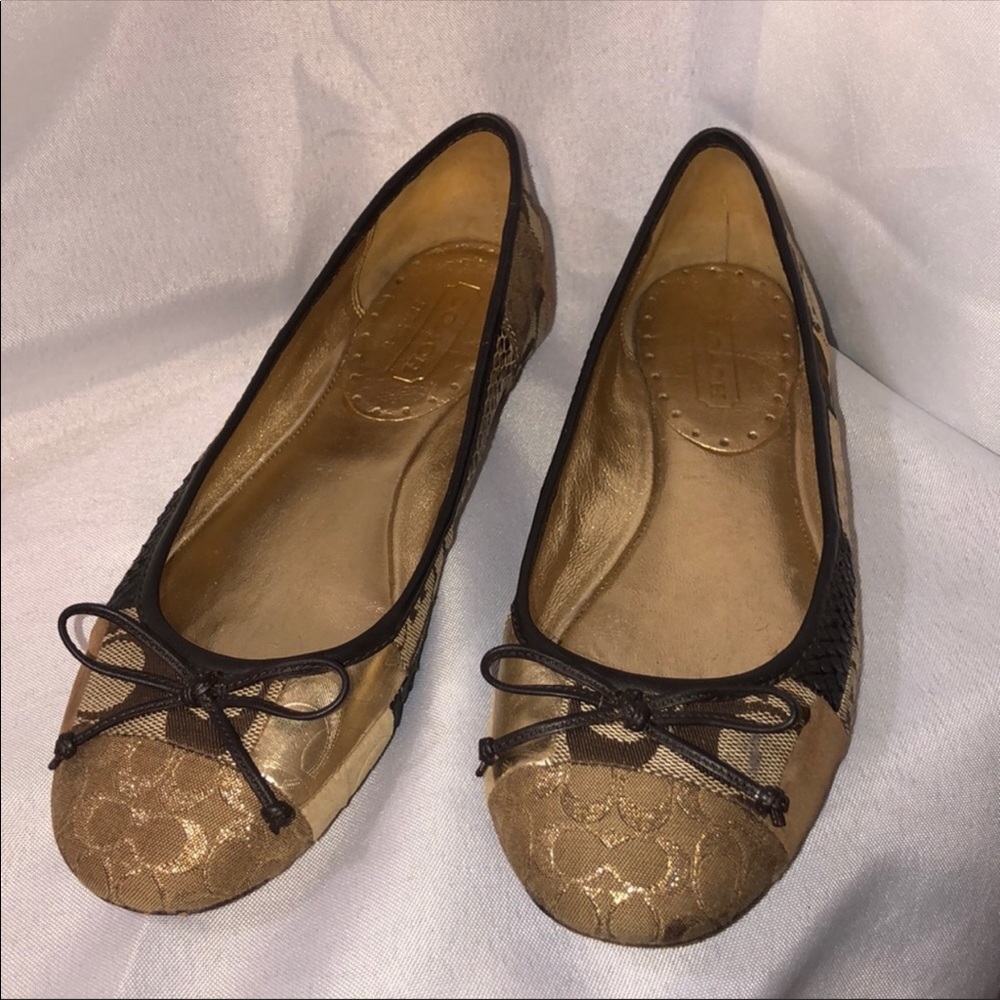 Coach Ballet Flats